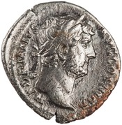 obverse of Hadrian RIC II 1481-1486