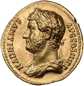 obverse of Hadrian RIC II 1478