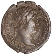 obverse of Hadrian RIC II 1403