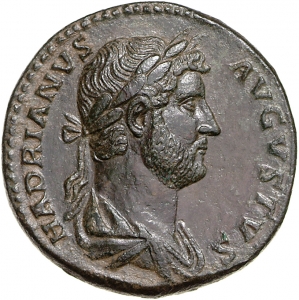 obverse of Hadrian RIC II 1191
