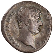 obverse of Hadrian RIC II 1015-1025
