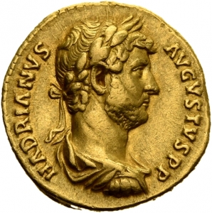 obverse of Hadrian RIC II 945
