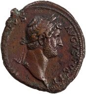 obverse of Hadrian RIC II 881
