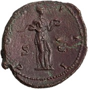 reverse of Hadrian RIC II 881