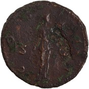 reverse of Hadrian RIC II 869