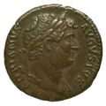 obverse of Hadrian RIC II 830