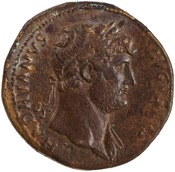 obverse of Hadrian RIC II 809