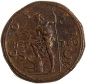 reverse of Hadrian RIC II 809