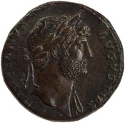 obverse of Hadrian RIC II 741