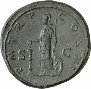 reverse of Hadrian RIC II 668