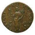 reverse of Hadrian RIC II 609-613