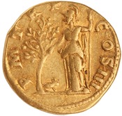 reverse of Hadrian RIC II 582-585