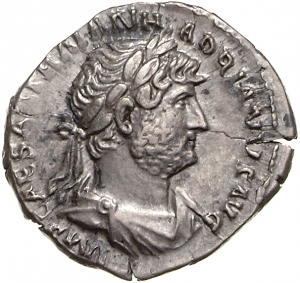 obverse of Hadrian RIC II 532-535