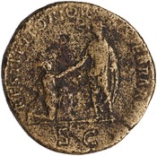 reverse of Hadrian RIC II 451