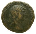 obverse of Hadrian RIC II 422-426