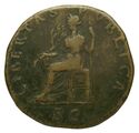 reverse of Hadrian RIC II 422-426