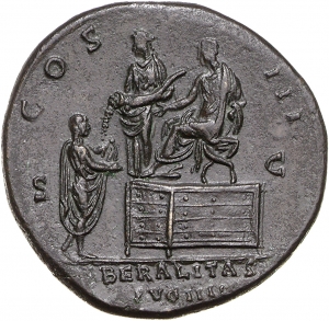 reverse of Hadrian RIC II 421