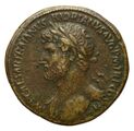 obverse of Hadrian RIC II 412