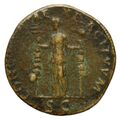 reverse of Hadrian RIC II 410-418