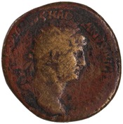 obverse of Hadrian RIC II 278