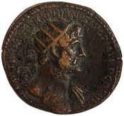 obverse of Hadrian RIC II 276