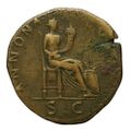 reverse of Hadrian RIC II 269-273