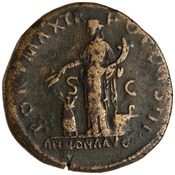 reverse of Hadrian RIC II 234