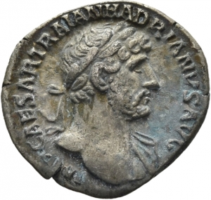obverse of Hadrian RIC II 214-216