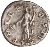 reverse of Hadrian RIC II 124