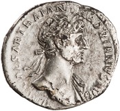 obverse of Hadrian RIC II 84