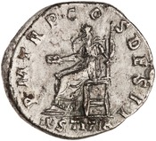 reverse of Hadrian RIC II 84