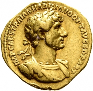 obverse of Hadrian RIC II 26