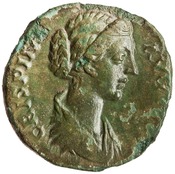 obverse of Commodus RIC III 684_AS