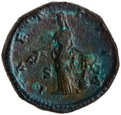 reverse of Commodus RIC III 683_AS
