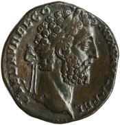 obverse of Commodus RIC III 640