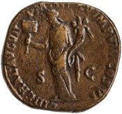 reverse of Commodus RIC III 563