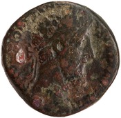obverse of Commodus RIC III 501