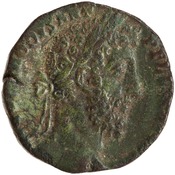 obverse of Commodus RIC III 491