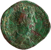 obverse of Commodus RIC III 453B