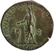 reverse of Commodus RIC III 441C