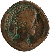 obverse of Commodus RIC III 405