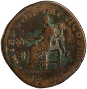 reverse of Commodus RIC III 405
