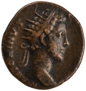 obverse of Commodus RIC III 335