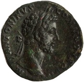 obverse of Commodus RIC III 327