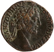 obverse of Commodus RIC III 324