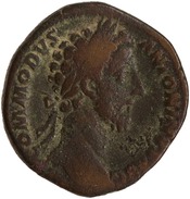 obverse of Commodus RIC III 322AA