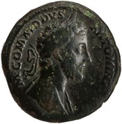 obverse of Commodus RIC III 308CB