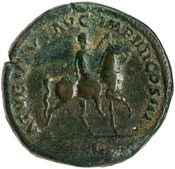 reverse of Commodus RIC III 294F