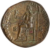 reverse of Commodus RIC III 291D