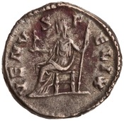 reverse of Commodus RIC III 288